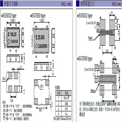 SG5032CAN18.432000M-TJGA3,日本EPSON晶振,5032振荡器