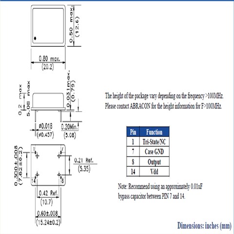 ACO贴片差分晶体,ACO-27.000MHZ-EK有源差分晶振