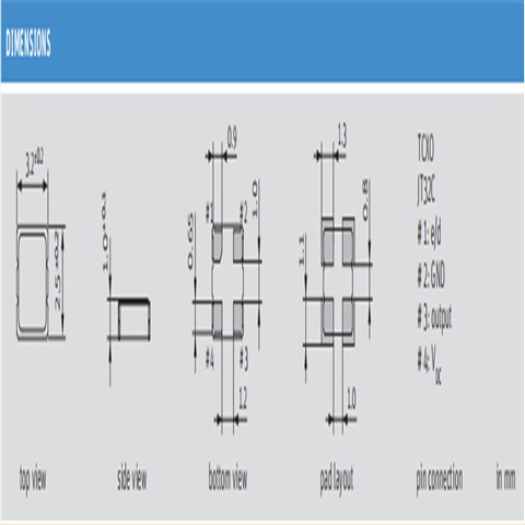 O 25.0-JT32C-A-K-3.3-LF,3225差分温补晶振,Jauch晶体