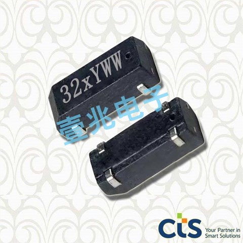 TFPM2P32K7680R,美国CTS晶振,32.768kHz时钟谐振器